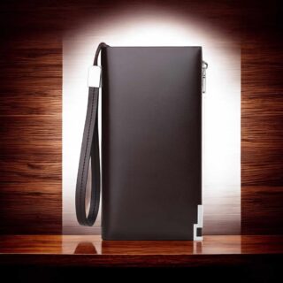 Δερμάτινο Ανδρικό πορτοφόλι William Polo 209 smooth brown