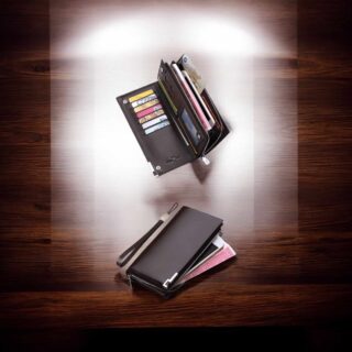 Δερμάτινο Ανδρικό πορτοφόλι William Polo 209 smooth brown