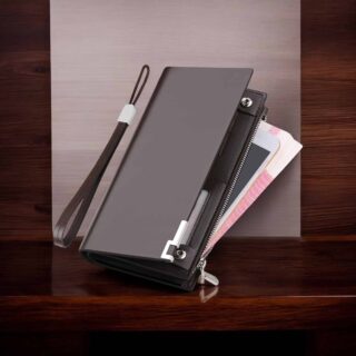 Δερμάτινο Ανδρικό πορτοφόλι William Polo 209 smooth brown