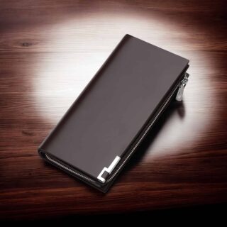 Δερμάτινο Ανδρικό πορτοφόλι William Polo 209 smooth brown