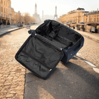 Βαλίτσες trolley (σετ 3 τεμαχίων) Cardinal 3700 σκούρο μπλέ