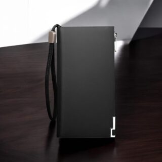 Δερμάτινο Ανδρικό πορτοφόλι William Polo 209 smooth black