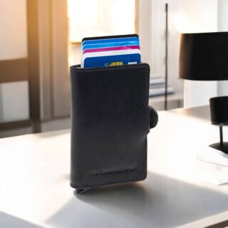 Chesterfield Baldwin Μαύρη Θήκη Καρτών