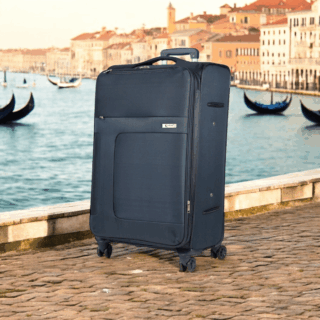 Βαλίτσα trolley Cardinal μικρή μεσαία 3800 50/60cm σκούρο μπλέ