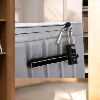 Βαλίτσα Laptop χειραποσκευή καμπίνας Bange YL200 ασημί