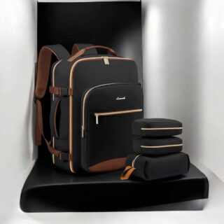 Σακίδιο ταξιδιού για γυναίκες 40L Carry on 17,3″ MB2029 black