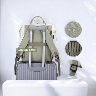 Γυναικείο Σακίδιο Φορητού Υπολογιστή Lovevook 15,6” MB2046 Beige/light green