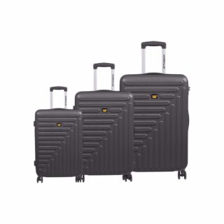 Caterpillar Rockford Σετ Βαλίτσες 3 Τεμαχίων Μαύρες