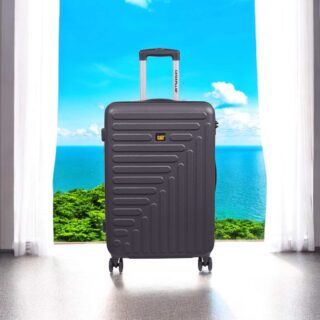 Caterpillar Rockford Σετ Βαλίτσες 3 Τεμαχίων Μαύρες