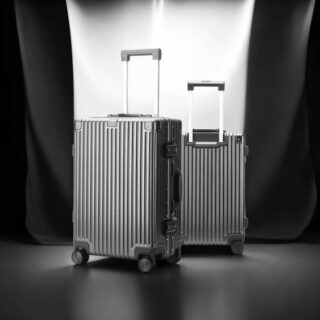 Βαλίτσα καμπίνας σκληρή Bopai 833-853208 ανθρακί