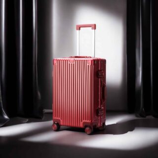 Βαλίτσα καμπίνας σκληρή Bopai 833-853207 μπορντό