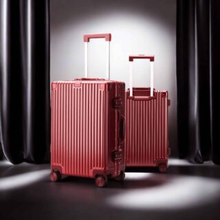 Βαλίτσα καμπίνας σκληρή Bopai 833-853207 μπορντό