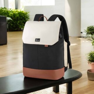 Γυναικείο Σακίδιο Φορητού Υπολογιστή Lovevook 15,6” MB2187 black/beige