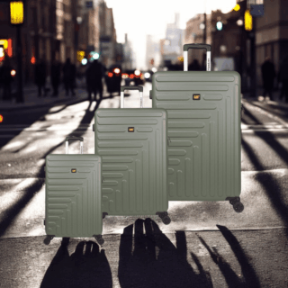 Βαλίτσες 3 τεμαχίων Caterpillar Rockford 84683-551 green