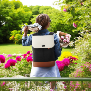 Γυναικείο Σακίδιο Φορητού Υπολογιστή Lovevook 15,6” MB2187 black/beige