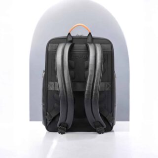 Δερμάτινο Σακίδιο πλάτης 20L Laptop 15,6” Bopai 61-129751 μαύρο