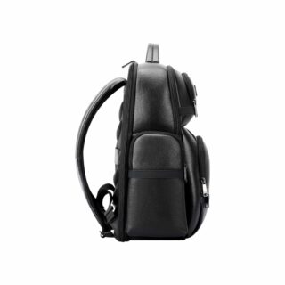 Bopai Δερμάτινο Σακίδιο Πλάτης Laptop 15.6” 25L Μαύρο
