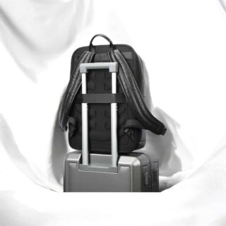 Δερμάτινο Σακίδιο πλάτης 18L Laptop 15,6” Bopai 61-128221 μαύρο