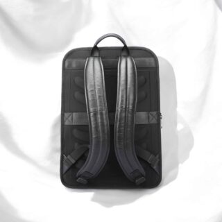 Δερμάτινο Σακίδιο πλάτης 18L Laptop 15,6” Bopai 61-128221 μαύρο