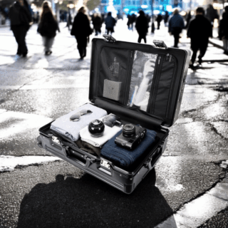 Βαλίτσα χειραποσκευή αλουμινίου σκληρή Bopai 33-860206 ανθρακί