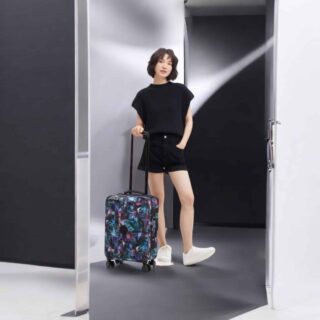 Kipling Βαλίτσα καμπίνας 53m Spontaneous S Spectral Orchid