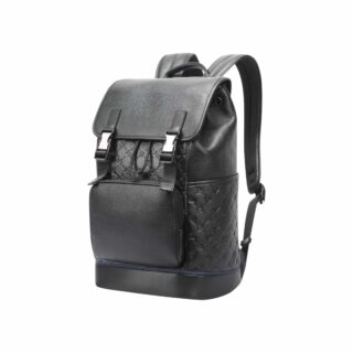 Bopai Δερμάτινο Σακίδιο Πλάτης 20L για Laptop 15,6” Μαύρο