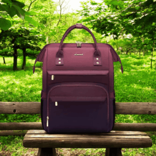Γυναικείο Σακίδιο Φορητού Υπολογιστή Lovevook 15,6” MB2197 wine/purple