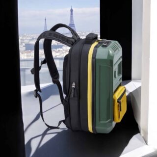 Delsey Σακίδιο πλάτης ταξιδίου 26lt Rempart Army