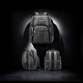 Δερμάτινο Σακίδιο πλάτης 31L Laptop 15.6” Bopai 61-127391 μαύρο