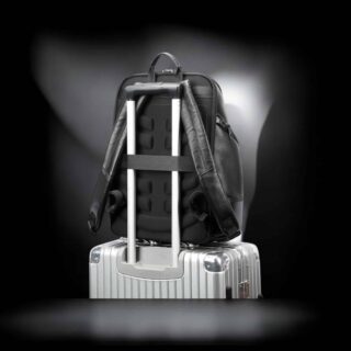 Δερμάτινο Σακίδιο πλάτης 31L Laptop 15.6” Bopai 61-127391 μαύρο