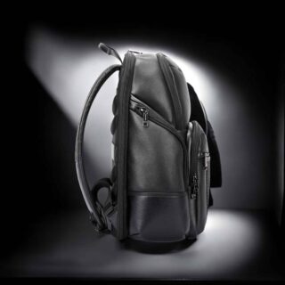 Δερμάτινο Σακίδιο πλάτης 31L Laptop 15.6” Bopai 61-127391 μαύρο