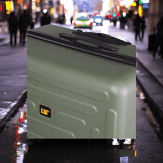 Βαλίτσες 3 τεμαχίων Caterpillar Rockford 84683-551 green