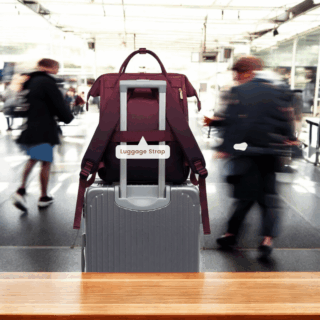 Γυναικείο Σακίδιο Φορητού Υπολογιστή Lovevook 15,6” MB2197 wine/purple