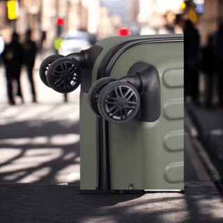 Βαλίτσες 3 τεμαχίων Caterpillar Rockford 84683-551 green