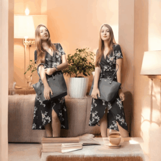 Γυναικεία τσάντα ώμου  Lovevook 13.3” WB0976-L black