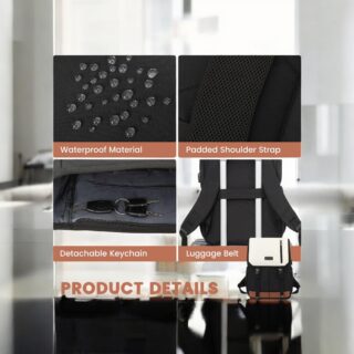 Γυναικείο Σακίδιο Φορητού Υπολογιστή Lovevook 15,6” MB2009 black/beige