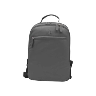 2Earth-20-105 Δερμάτινο Σακίδιο Πλάτης Μεγάλο Γκρί