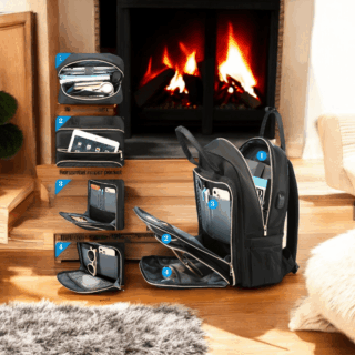 Γυναικείο Σακίδιο Φορητού Υπολογιστή Lovevook 15,6” MB1943 black