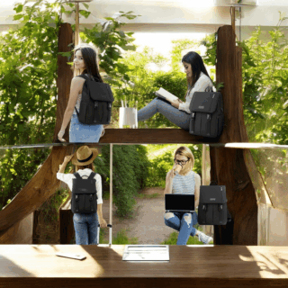 Γυναικείο Σακίδιο Φορητού Υπολογιστή Lovevook 15,6” MB2009 black