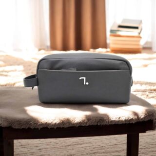 2Earth-40-106 Δερμάτινο Νεσσεσέρ Γκρί