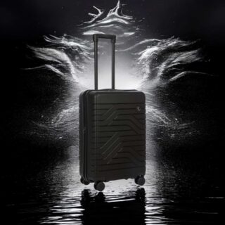 B|Y Bαλίτσα μεσαία expandable 65cm σειρά Ulisse Black