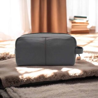 2Earth-40-106 Δερμάτινο Νεσσεσέρ Γκρί