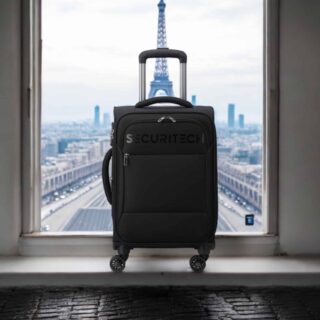 Securitech by Delsey Βαλίτσες σετ expandable 55-66-76cm Vanguard Black