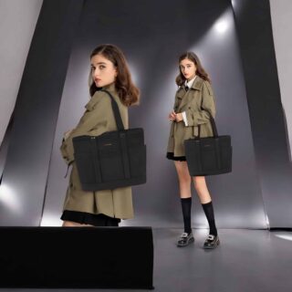 Γυναικεία τσάντα ώμου φορητού υπολογιστή Lovevook 15,6” WB2148 black