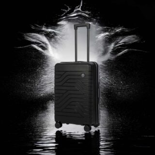 B|Y Bαλίτσα μεσαία expandable 65cm σειρά Ulisse Black