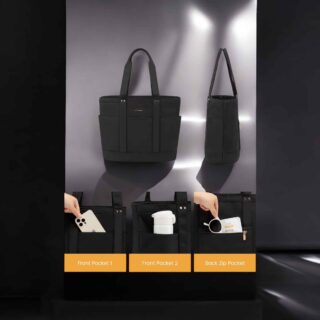 Γυναικεία τσάντα ώμου φορητού υπολογιστή Lovevook 15,6” WB2148 black