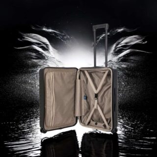 B|Y Bαλίτσα μεσαία expandable 65cm σειρά Ulisse Black