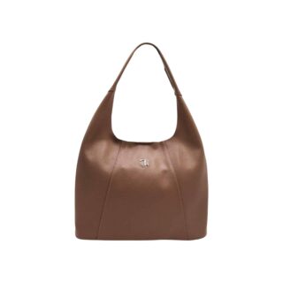 Alkioni-15-114 Τσάντα Γυναικεία Μεγάλη Δερμάτινη Μπέζ