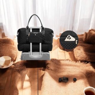 Σακ Βουαγιαζ με Θέση για Παπούτσια & Τσάντα Καλλυντικών Lovevook UB2062 black