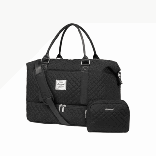 Σακ Βουαγιαζ με Θέση για Παπούτσια & Τσάντα Καλλυντικών Lovevook UB2062 black